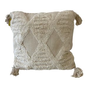 Boho Dekokissen "beige" 45x45