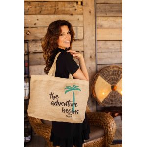 Jute-Basic-Strandtasche Adventure
