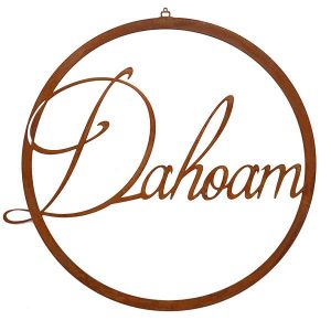 Schriftzug "Dahoam"