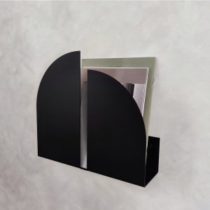 Wandregal "Bauhaus" (schwarz)