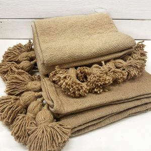 Pompom Decke (groß)