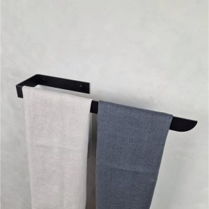 Handtuchhalter "Bauhaus" (schwarz)