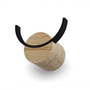 Wandhaken "Deer" (Eiche/Schwarz)