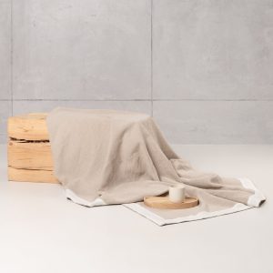 Überwurfdecke (Hanfleinen)