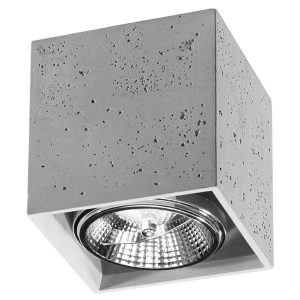 Deckenleuchte aus Beton