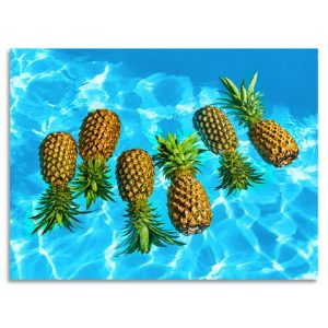 Acrylglasbild "Pineaple Pool Art"